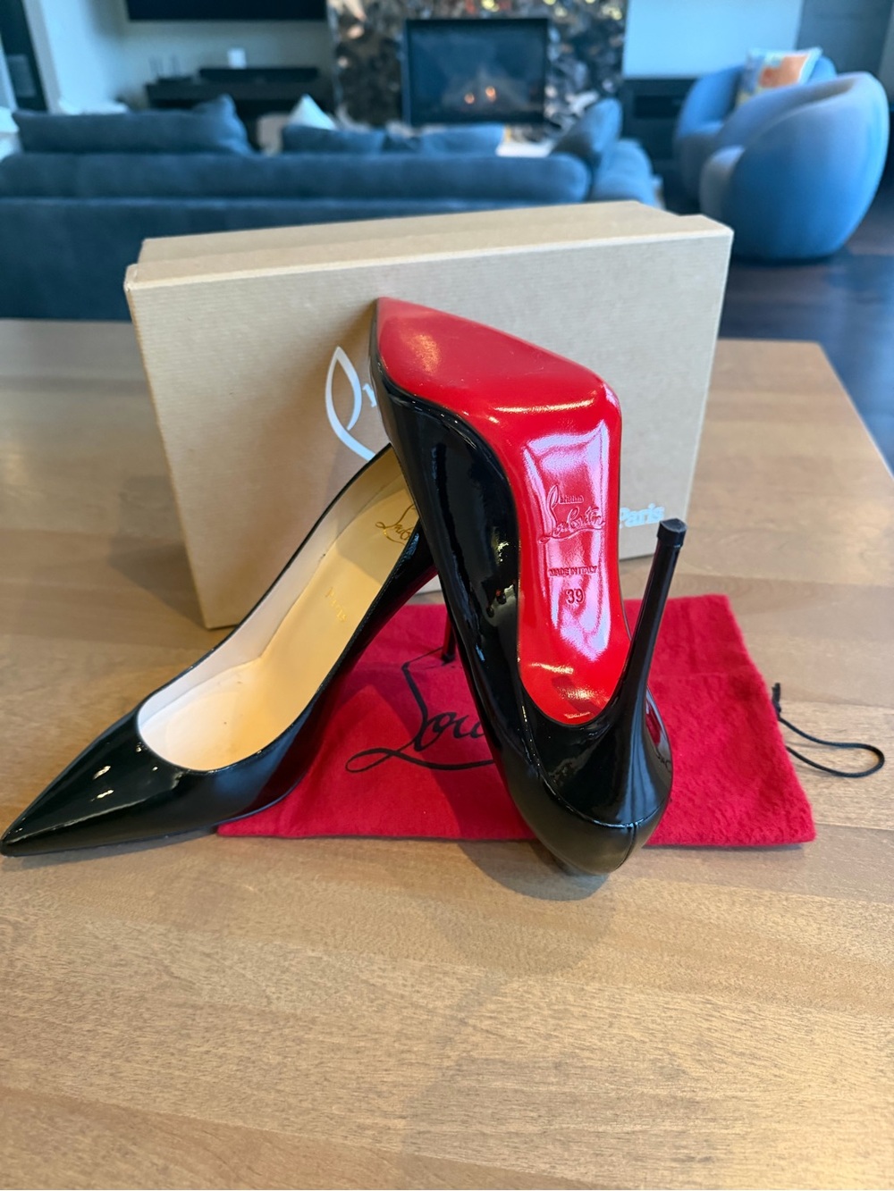 Louboutin heels Classic Patent Loubi - Picture 6 of 7